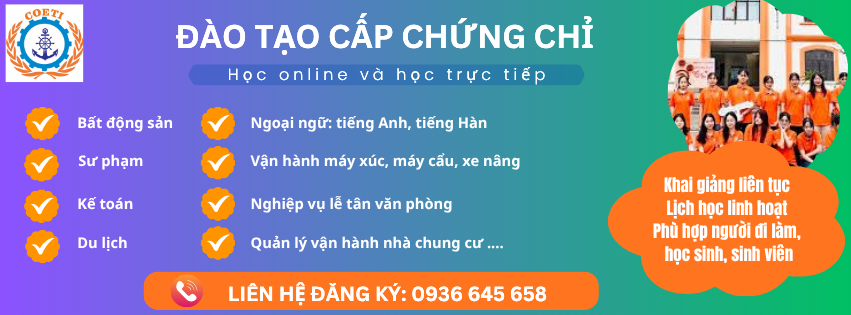 Khóa học khai giảng tháng 5